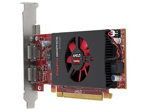 HP AMD FirePro W2100 2GB Graphics Card - W124982245EXC