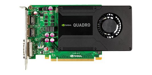 Hewlett Packard Enterprise NVIDIA Quadro K2000, 2GB GDDR5 - W124773445
