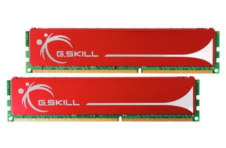G.Skill 4GB (2x2GB) DDR3 1600MHz, CL9, 1.5V, Red - W124550220