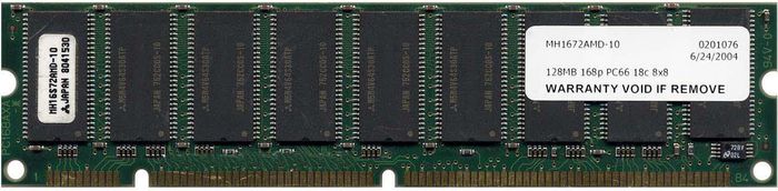 IBM Memory 128MB ECC Dimm - W124786712