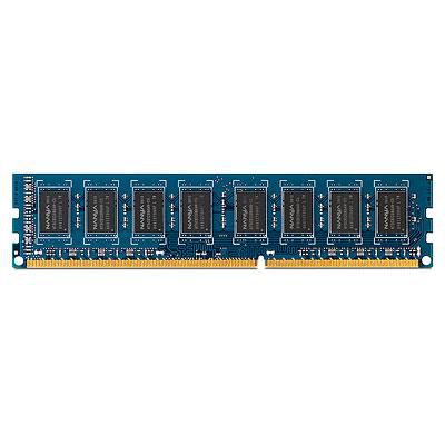HP 4GB, PC3-10600, DDR3-1333MHz, 240-pins, non-ECC, unbuffered DIMM (Dual In-Line Memory Module) - W125171677