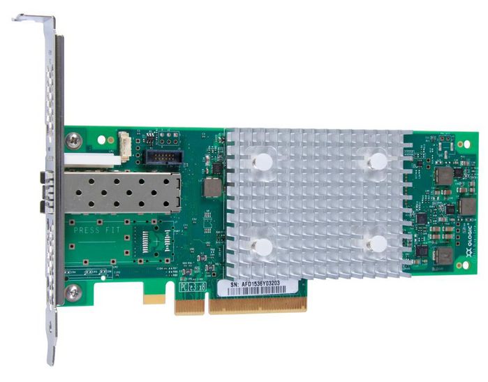 Lenovo ThinkSystem QLogic QLE2740 PCIe 32Gb 1-Port SFP+ Fibre Channel Adapter - W124534969