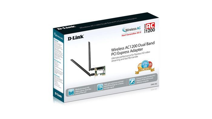 D-Link AC1200 DUALBAND PCIE ADAPTER - W125347965