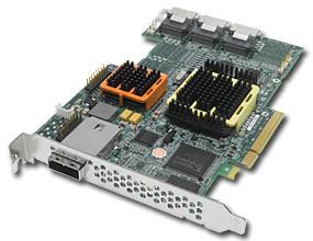 Adaptec RAID 51245 - 16 (12 internal/4 external) ports, 8-Lane PCI-Express bus interface, RoHS, Kit - W124905372