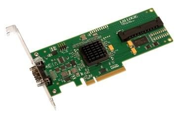 Fujitsu LSI Logic SAS3442E-R - Storage controller (RAID) - 8 Channel - SATA-300 / SAS low profile - 300 MBps - RAID 0, 1, 10, JBOD, 1E - PCI Express x8 - W124990546