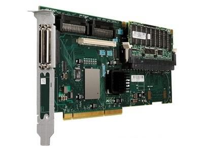Hewlett Packard Enterprise Dual channel optional daughter Ultra320 SCSI PC board - Adds two more channels to the Smart Array 6402 controller (making it a Smart Array 6404 controller) - W124571755