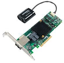 Adaptec RAID 8885Q - 2x SFF-8643, 2 x SFF-8644, 1024MB, PCIe 3.0 x8 - W125093224