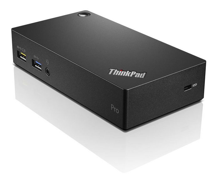 Lenovo ThinkPad USB 3.0 Pro Dock, 236g, Black, 45W - W125848718