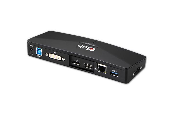 Club3D SenseVision USB 3.0 4K UHD Docking Station - W124982705