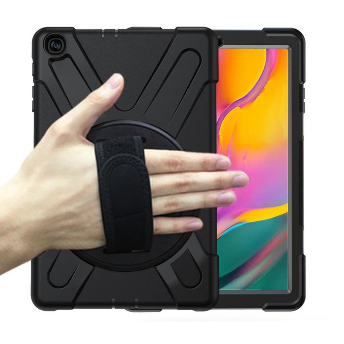 eSTUFF AUSTIN Defender Case for Samsung Galaxy Tab A 10.1 2019 - Black - W125509285