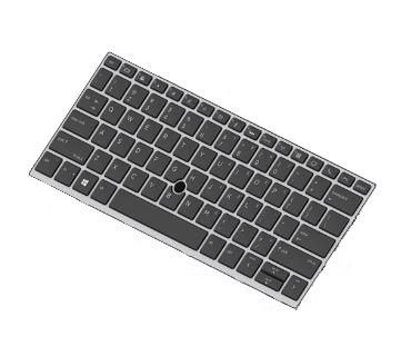 HP Keyboard, backlit for EliteBook 830 G5/EliteBook 836 G5 - W124560532
