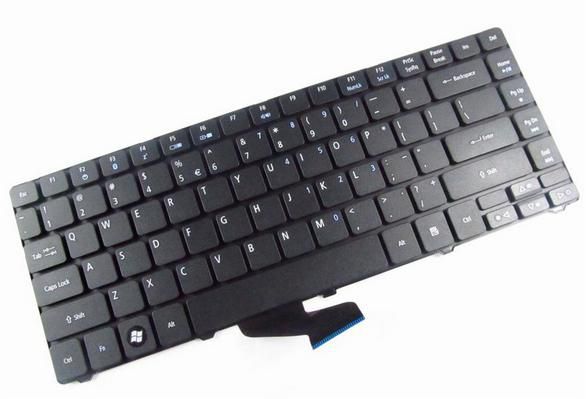 HP Keyboard (Swiss), Black - W124635446