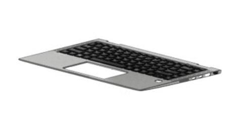 HP Keyboard/top cover with backlight (includes backlight cable and keyboard cable) - W124661370
