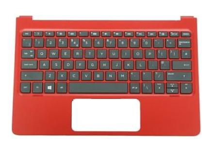 HP Top Cover & Keyboard (Euro5) - W124735915