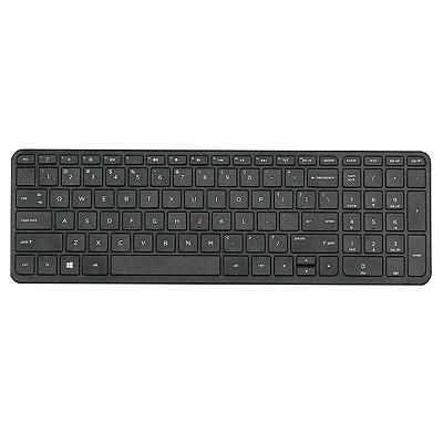 HP Keyboard assembly - Full-sized, island style, spill-resistant design with numeric keypad - Includes keyboard connector cable (United Kingdom) - W125700134