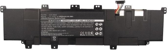 CoreParts Laptop Battery for Asus, 4000 mAh, 44.4 Wh, 11.1 V, Li-Pol - W125162529