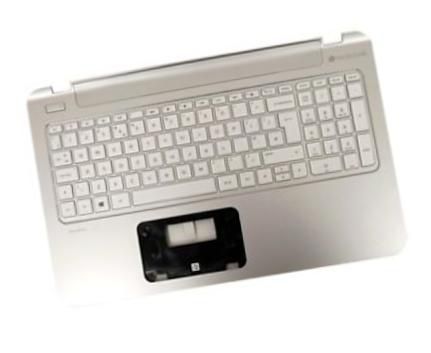 HP Top Cover & Keyboard (French) - W125310080