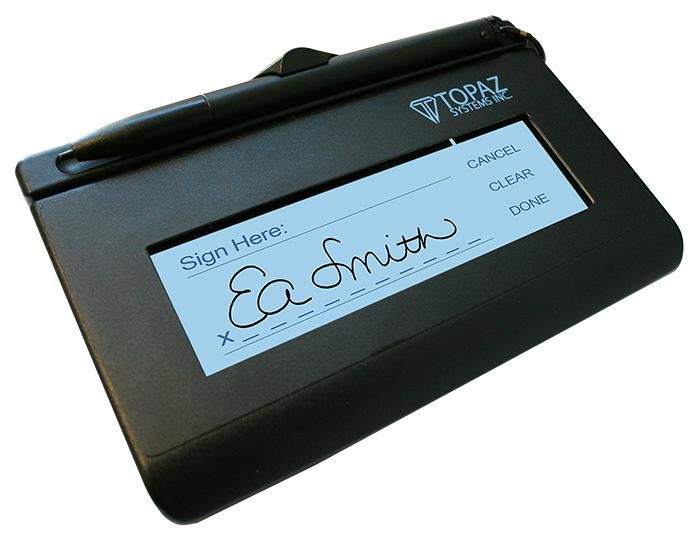 Topaz USB, LCD, 1 million signatures - W124686483