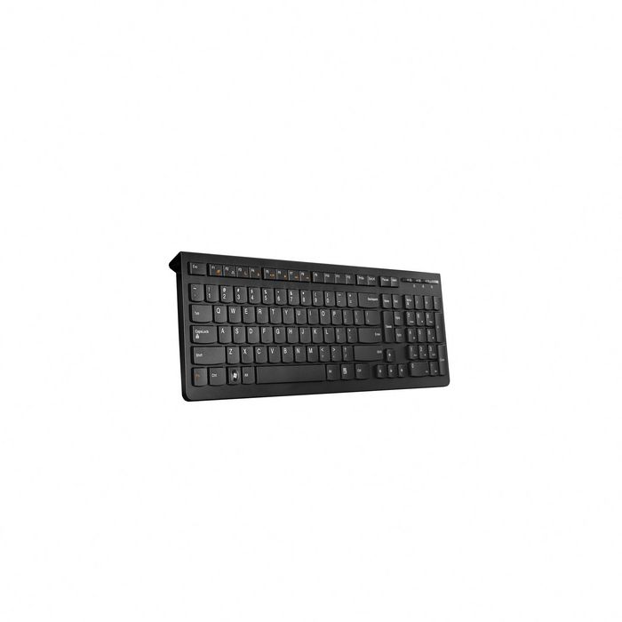 Lenovo Wireless keyboard, 2.4 GHz, black - W124706779