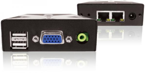Adder X200, VGA, 3.5mm, USB A, RJ-45, 172x26x75 mm - W125078656