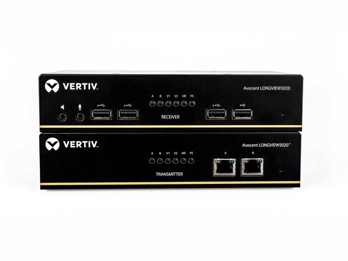 Vertiv Avocent LongView de Vertiv DP double, USB, audio, CATx 150M, UK - W125325781