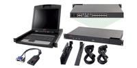 APC 16 Ports, 17" LCD, USB, 2 x RJ-45, 1U - W124483479
