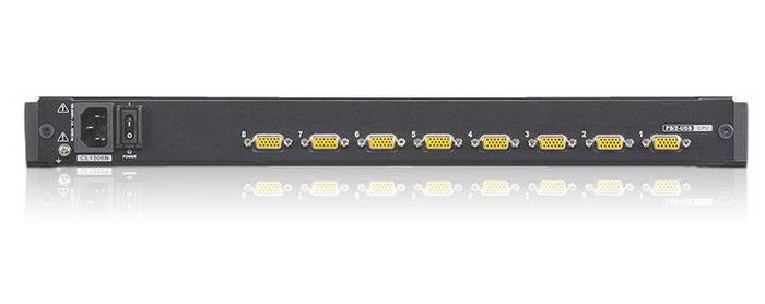 Aten 8-Port 19” LED-backlit LCD, Spanish - W124547660