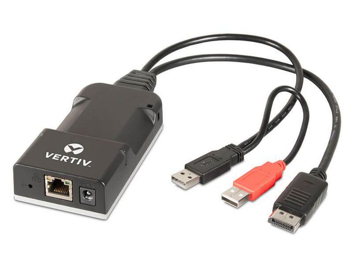 Vertiv HMXTX Single DP, USB, Audio, Zero U - W124656304