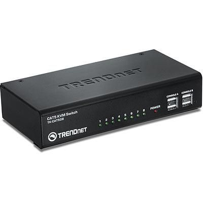 TRENDnet 8-Port CAT5 KVM Switch - W124776089