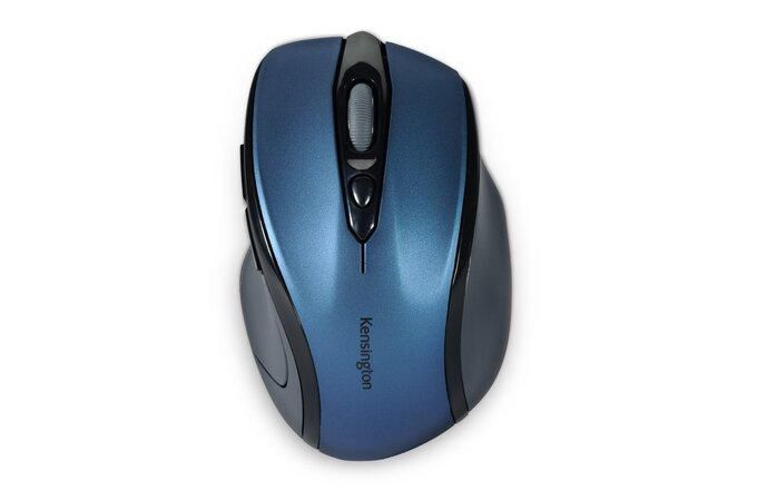Kensington Pro Fit® Mid-Size Wireless Mouse - Sapphire Blue - W124559523