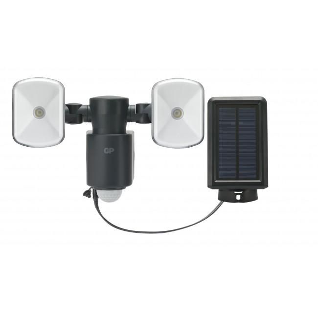 473069, GP Batteries SafeGuard Hybrid Sensor Light Dual headlamp solar  powered 260lm - RF4.1H