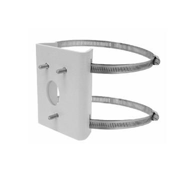 Pelco Pole mount adapter, White/Stainless Steel - W125185788