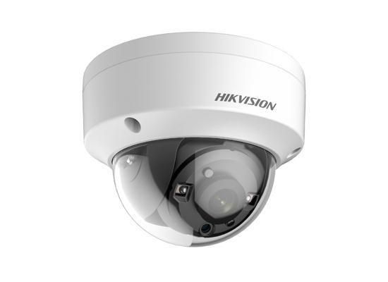 Hikvision Cámara HD minidomo 2M 2.8mm antivandálico IR30 WDR IK10 IP67 12V 4en1. Ultra baja iluminación - W125048713
