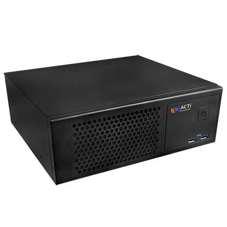 ACTi 20-Channel, Core i5-6500TE, 8 GB, 128 GB SSD, RJ-45, USB, RS-232, HDMI, DVI, DP, 255x88x215 mm - W125515184