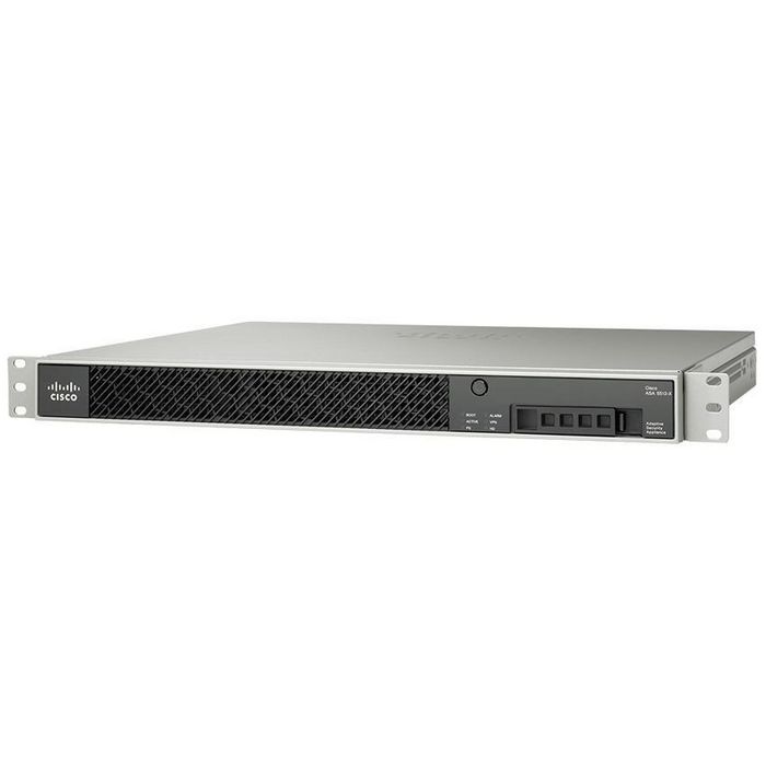 Cisco ASA 5515-X Firewall Edition, 50 AnyConnect Premium and Mobile, 6 copper Gigabit Ethernet data ports, 1 copper Gigabit Ethernet management port, SSD 120GB, 1U - W124993390