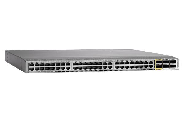 Cisco Nexus 2348TQ 10G BASE T Fabric Extender, 2PS, 3 Fan Module, 48x100M/1/10GT (RJ45) + 6x40G QSFP+(req QSFP+), 12x Fabric extender transceivers - W125065884
