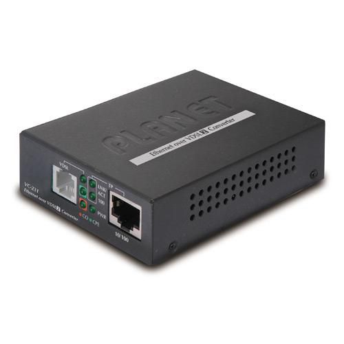 Planet Ethernet over VDSL2 Converter, 1 x RJ-45, 1 x RJ-11 - W124484309