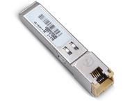 Cisco 1000BASE-T SFP Transceiver Module for Category 5 Copper Wire, Extended Operating Temperature Range and DOM Support - W125274095