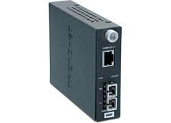 TRENDnet Intelligent 1000Base-T to 1000Base-FX Multi-Mode SC Fiber Converter  (220-550M) - W125275506