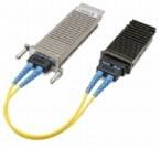 Cisco 10GBASE-LR module supports a link length of 10 kilometers on standard single-mode fiber (SMF, G.652). - W125335149