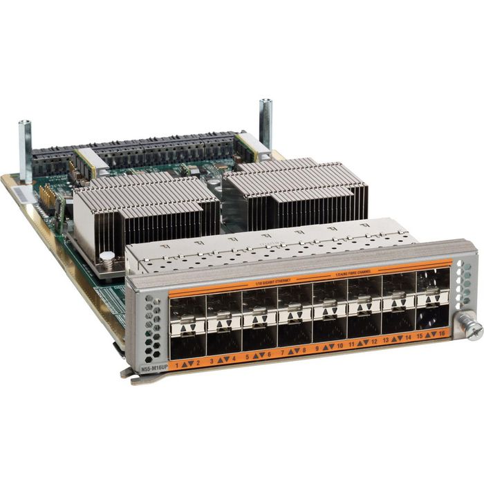 Cisco 16-port Universal (Fibre Channel and Ethernet) GEM, spare - W124566079