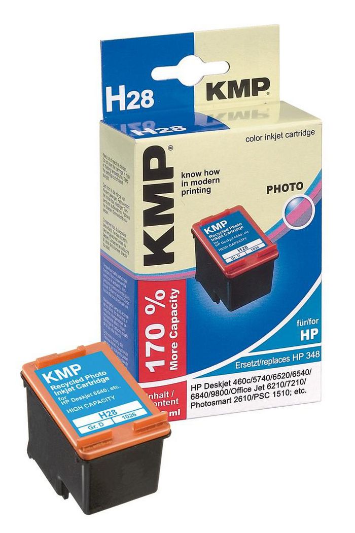 KMP Printtechnik AG H28 ink cartridge Photo compat - W124397393