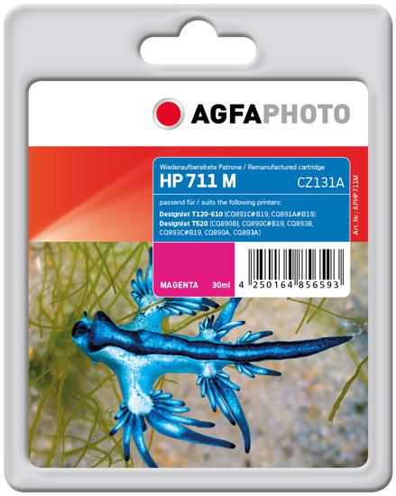 AgfaPhoto Magenta, 30ml, HP DesignJet T120/T520 - W124545406