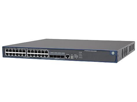 Hewlett Packard Enterprise HP 5500-24G-PoE+ SI Switch with 2 Interface Slots - W125058189
