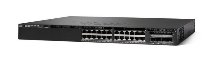 Cisco Catalyst 3650 24 Port Gigabit POE Switch - WS-C3650-24PS-L