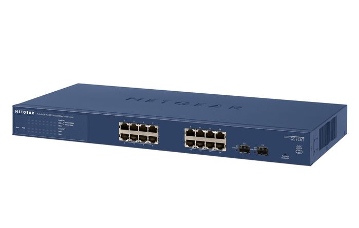 Netgear 16x 10/100/1000-MBps Gigabit Ethernet, IEEE 802.3/u/ab/z/x, SFP, 32Gbit / s - W125155147