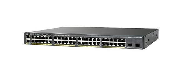 Cisco Catalyst 2960-XR, 48 x 10/100/1000 Ethernet, 2 x SFP+, APM86392 600MHz dual core, DRAM 512MB, Flash 128MB, PoE 370W, IP Lite - W125178243