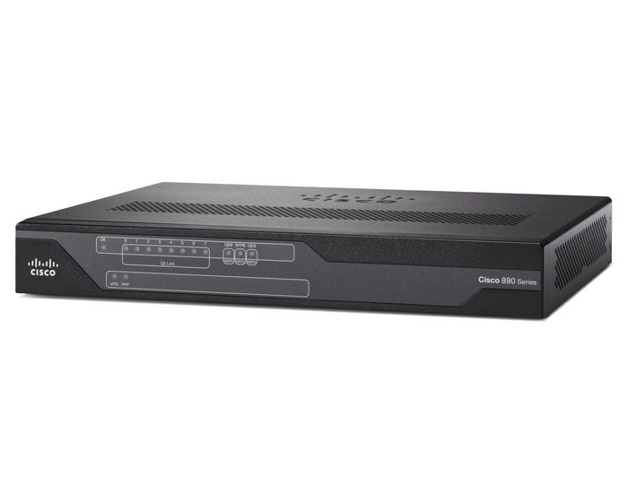 Cisco 8x GE, SFP, USB, AUX, High-Performance, Secure Internet - W125186260