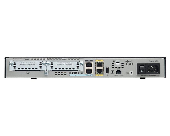 Cisco 2 x RJ-45, HSPA+, 512MB DDR2, 256MB Flash, Gigabit Ethernet, USB + 4pair Double Wide EHWIC-4SHDSL-EA, IP Base - W124746829