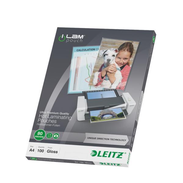 Leitz Lamination pouch A4 UDT 80 mic - W124482396